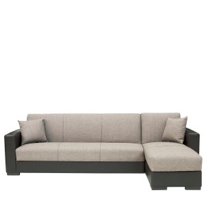 Καναπές Κρεβάτι ArteLibre CIMARRON Λευκό Μέταλλο 197.5x96x75cm (Στρώμα 90x190cm)