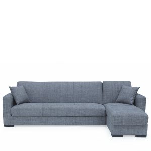 Καναπές Κρεβάτι ArteLibre CIMARRON Λευκό Μέταλλο 197.5x96x75cm (Στρώμα 90x190cm)
