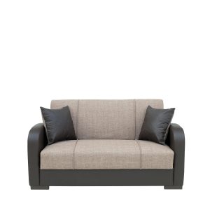 Καναπές Κρεβάτι ArteLibre CIMARRON Λευκό Μέταλλο 197.5x96x75cm (Στρώμα 90x190cm)