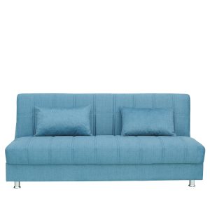 Καναπές MONTARO ArteLibre Γκρι Ανοιχτό Ύφασμα 140x105x65cm/206x124x68cm