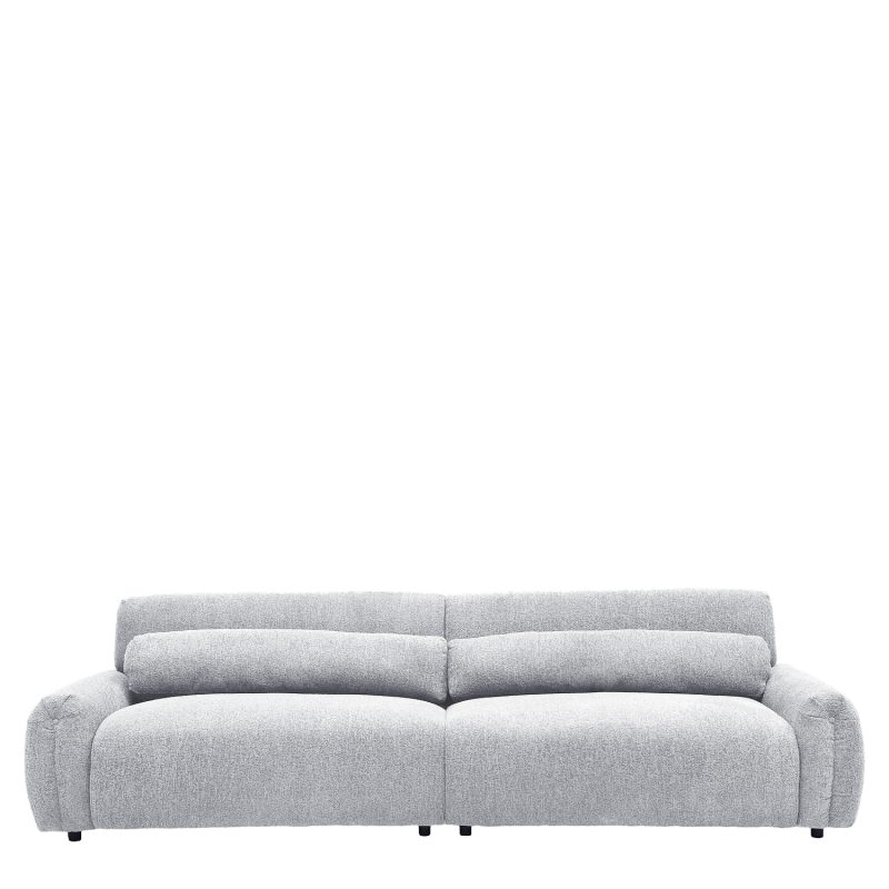 Καναπές Τετραθέσιος ArteLibre VORTICA Γκρι Ύφασμα 280x85x78cm