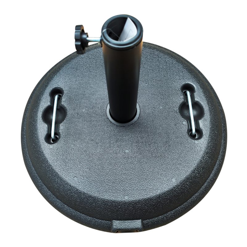 Βάση Ομπρέλας ArteLibre KODIAK 22kg Μαύρο Τσιμέντο/Πλαστικό 46.5x33cm