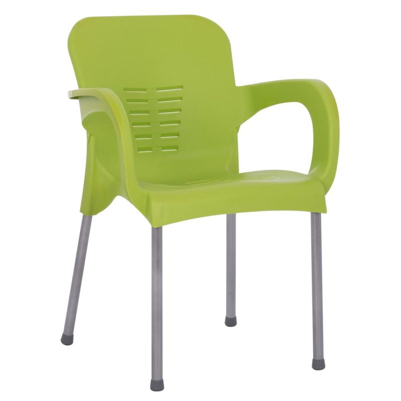 Καρέκλα Κήπου ArteLibre Eco Πράσινο Ανακυκλωμένο PP 60x50x80cm