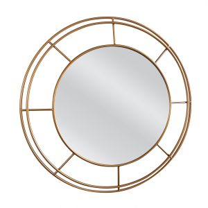 Καθρέπτης ArteLibre Μακραμέ Φυσικό Βαμβακερό 35x2x35cm