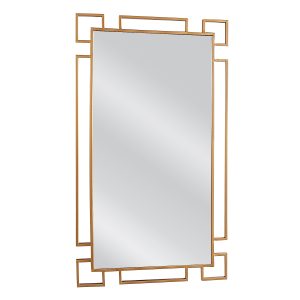 Καθρέπτης ArteLibre Μακραμέ Φυσικό Βαμβακερό 35x2x35cm