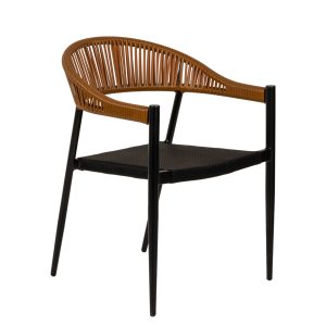 Ομπρέλα Κήπου ArteLibre NORVIALE Μόκα/Ανθρακί Αλουμίνιο/Polyester Φ2.65m
