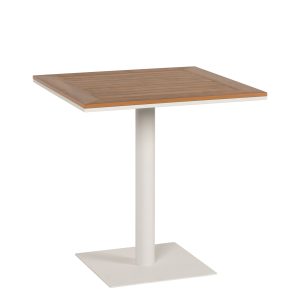 Τραπεζάκι Κήπου ArteLibre ALBIUS Γκρι Rattan/Μέταλλο/Γυαλί Φ50x35cm
