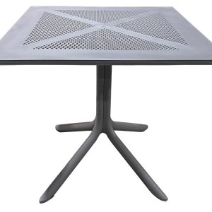 Τραπέζι Κήπου ArteLibre SIREA Γκρι PP 80x80x75cm