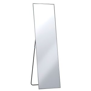 Καθρέπτης Δαπέδου Ασημί Μέταλλο/Γυαλί 46x168cm