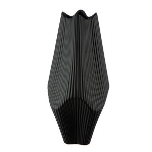 Βάζο Κεραμικό Μαύρο 15X15X30Cm 15X15X30Cm