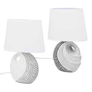 ΕΠΙΤΡΑΠΕΖΙΟ ΚΕΡΑΜΙΚΟ ΔΙΑΚΟΣΜΗΤΙΚΟ ELENDIL HM4591.02 ΜΑΥΡΟ ΜΑΤ Φ12x39.5Υεκ