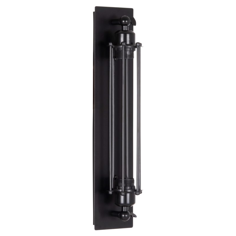 ΑΠΛΙΚΑ ΤΟΙΧΟΥ 2ΦΩΤΗ BEACON HM4463 ΜΕΤΑΛΛΟ ΣΕ ΜΑΥΡΟ 10x10x47Υεκ.