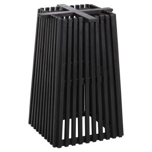 ΒΑΣΗ BAR STAND ΕΣΩΤ.ΧΩΡΟΥ ΜΕΣ.ΥΨΟΥΣ ΣΤΡΟΓΓΥΛΗ FRANTZ HM9857.12 MINDI ΞΥΛΟ ΣΕ ΜΑΥΡΟ Φ40x90Υεκ.