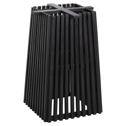 ΒΑΣΗ ΤΡΑΠΕΖΙΟΥ ΕΣΩΤ.ΧΩΡΟΥ ΤΕΤΡΑΓΩΝΗ FRANTZ HM9460.12 ΞΥΛΟ MINDI ΣΕ ΜΑΥΡΟ 45x45x73Y εκ.