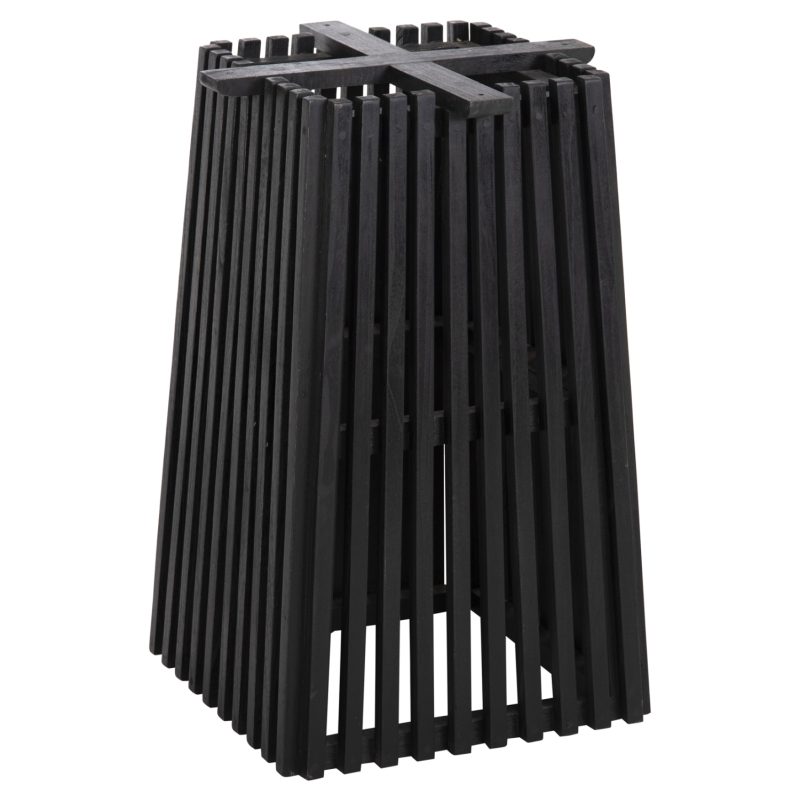 ΒΑΣΗ ΤΡΑΠΕΖΙΟΥ ΕΣΩΤ.ΧΩΡΟΥ ΤΕΤΡΑΓΩΝΗ FRANTZ HM9460.12 ΞΥΛΟ MINDI ΣΕ ΜΑΥΡΟ 45x45x73Y εκ.
