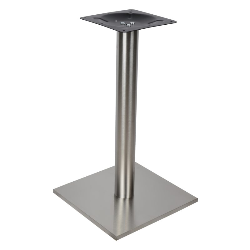 ΒΑΣΗ ΤΡΑΠΕΖΙΟΥ INOX HM421 ΜΕ ΡΕΓΟΥΛΑΤΟΡΟΥΣ 40x40x72Y εκ.
