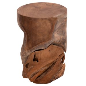ΒΟΗΘΗΤΙΚΟ ΣΚΑΜΠΟ/ΤΡΑΠΕΖΑΚΙ STOMP HM9350.11 ΞΥΛΟ TEAK-ΦΥΣΙΚΟ Φ30x45Υεκ.