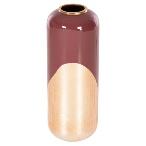 ΔΙΑΚΟΣΜΗΤΙΚΟ BAZO FLAGON HM4260.03 ΜΕΤΑΛΛΟ ΣΕ ΠΡΑΣΙΝΟ Φ26x45Υ εκ.