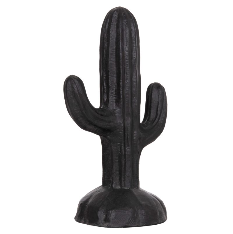 ΔΙΑΚΟΣΜΗΤΙΚΟΣ ΚΑΚΤΟΣ ΔΑΠΕΔΟΥ CACTUS HM4386.01S ΓΥΨΟΣ ΣΕ ΜΑΥΡΟ 42x30x74Υεκ.