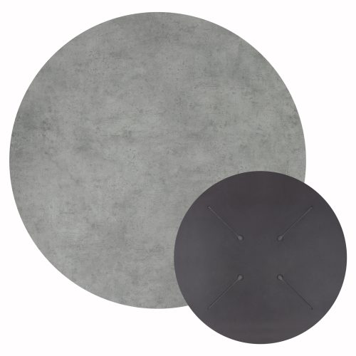 ΕΠΙΦΑΝΕΙΑ ΤΡΑΠΕΖΙΟΥ HPL ΣΤΡΟΓΓΥΛΗ HM5842.32 CEMENT Φ70εκ.