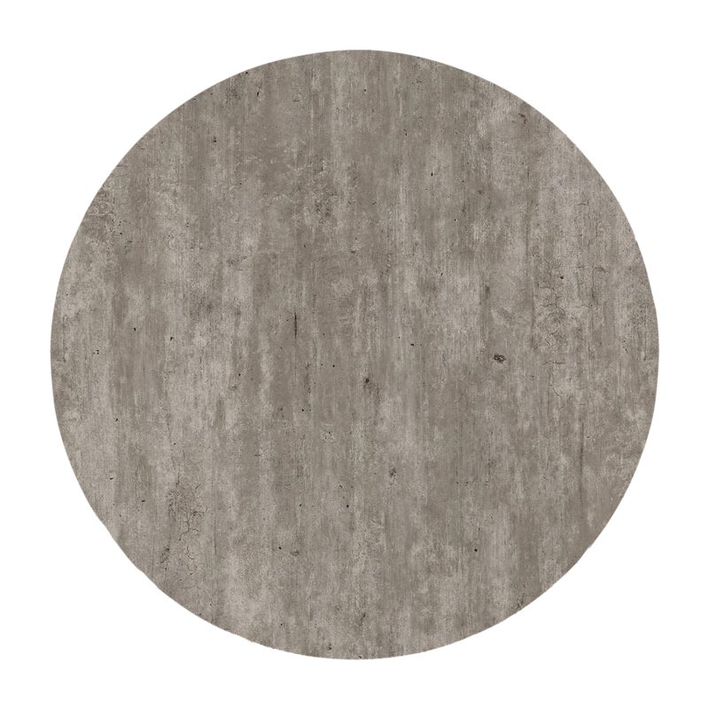 ΕΠΙΦΑΝΕΙΑ ΤΡΑΠΕΖΙΟΥ HPL ΣΤΡΟΓΓΥΛΗ HM6351.37 CONCRETE Φ120εκ.