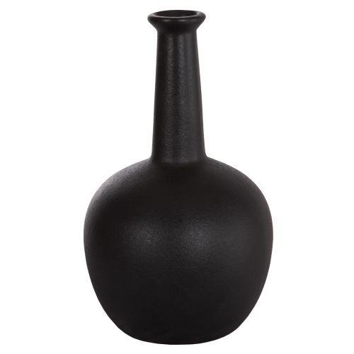 ΕΠΙΤΡΑΠΕΖΙΟ ΚΕΡΑΜΙΚΟ ΔΙΑΚΟΣΜΗΤΙΚΟ ELENDIL HM4593.02 ΜΑΥΡΟ ΜΑΤ 14,5x25Υεκ