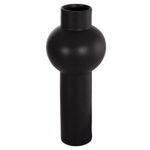ΕΠΙΤΡΑΠΕΖΙΟ ΚΕΡΑΜΙΚΟ ΔΙΑΚΟΣΜΗΤΙΚΟ SCEPTER HM4604.02 ΜΑΥΡΟ ΜΑΤ Φ17x39Υεκ