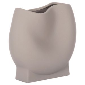 ΕΠΙΤΡΑΠΕΖΙΟ ΚΕΡΑΜΙΚΟ ΔΙΑΚΟΣΜΗΤΙΚΟ GLAΖΕ HM4610.03 ΓΚΡΙ ΜΑΤ 26x14x25Υεκ