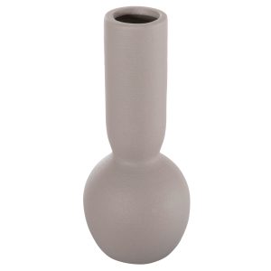 ΕΠΙΤΡΑΠΕΖΙΟ ΚΕΡΑΜΙΚΟ ΔΙΑΚΟΣΜΗΤΙΚΟ GALAD HM4616.02 ΓΚΡΙ ΜΑΤ Φ11x26Υεκ