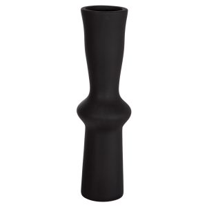 ΕΠΙΤΡΑΠΕΖΙΟ ΚΕΡΑΜΙΚΟ ΔΙΑΚΟΣΜΗΤΙΚΟ SCEPTER HM4637.02 ΜΑΥΡΟ ΜΑΤ Φ14x50Υεκ