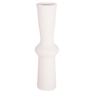 ΕΠΙΤΡΑΠΕΖΙΟ ΚΕΡΑΜΙΚΟ ΔΙΑΚΟΣΜΗΤΙΚΟ SCEPTER HM4637.01 ΚΡΥΣΤΑΛΛΙΚΟ ΥΠΟΛΕΥΚΟ Φ14x50Υεκ