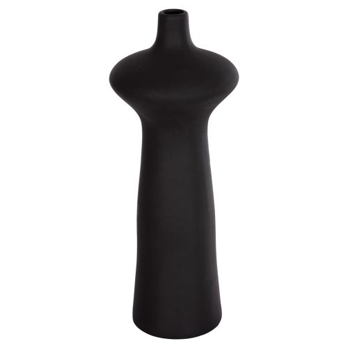 ΕΠΙΤΡΑΠΕΖΙΟ ΚΕΡΑΜΙΚΟ ΔΙΑΚΟΣΜΗΤΙΚΟ SCEPTER HM4636.02 ΜΑΥΡΟ ΜΑΤ Φ18x49Υεκ