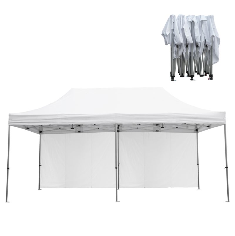 GAZEBO ΕΠΑΓΓΕΛΜΑΤΙΚΟ ΒΑΡΕΩΣ ΤΥΠΟΥ CRESSEN HM21099 ΠΤΥΣΣΟΜΕΝΟ ΑΛΟΥΜΙΝΙΟΥ 3x6x3,4Yμ