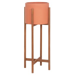 Ραφιέρα Κουζίνας ArteLibre SEAL Δρυς/Λευκό MDF/Μέταλλο 80x35x75cm