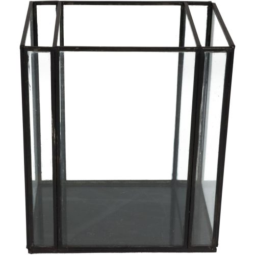 Κηροπήγιο ArteLibre Μαύρο Μέταλλο 18x13x21cm