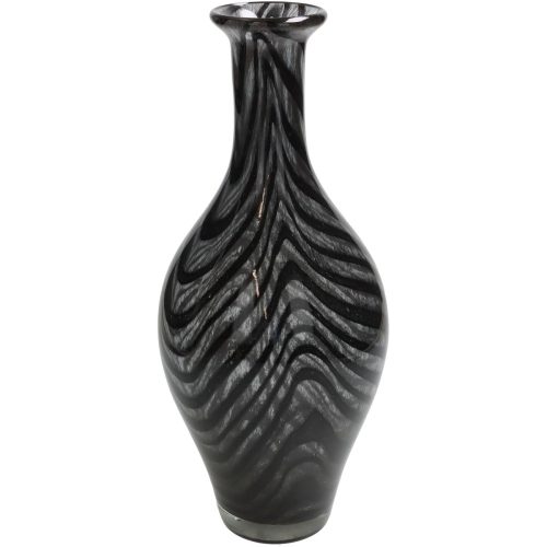 Βάζο ArteLibre Μαύρο Γυαλί 14x14x32.5cm