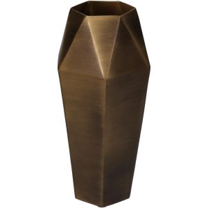 Βάζο ArteLibre Κόκκινο Γυαλί 16x16x25cm