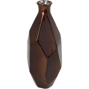 Βάζο ArteLibre Κόκκινο Γυαλί 16x16x25cm