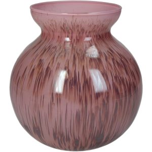 Βάζο ArteLibre Ροζ Γυαλί 15x15x16cm