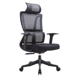 ΚΑΡΕΚΛΑ ΓΡΑΦΕΙΟΥ NOVUS HM1214.01 ΜΑΥΡO MESH--ΜΑΥΡΗ ΒΑΣΗ 72x67x125Υεκ