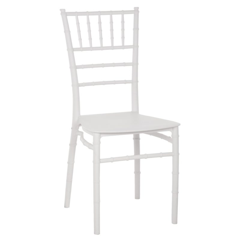 ΚΑΡΕΚΛΑ ΠΟΛΥΠΡΟΠΥΛΕΝΙΟΥ CATERING TIFFANY HM8058.31 ΛΕΥΚΟ 39x46x89Υεκ.