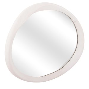 ΚΑΘΡΕΠΤΗΣ ΤΟΙΧΟΥ ΟΒΑΛ ΣΕΙΡΑ SANTORINI HM4513 MDF ΣΕ ΥΠΟΛΕΥΚΟ 90x3,2x60Υεκ