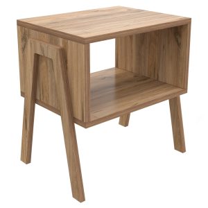 ΚΟΜΟΔΙΝΟ ADLER ΜΕΛΑΜΙΝΗΣ ΛΕΥΚΟ HM2431.03 45x40x48 εκ.