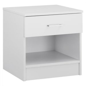 ΚΟΜΟΔΙΝΟ ADLER ΜΕΛΑΜΙΝΗΣ ΛΕΥΚΟ HM2431.03 45x40x48 εκ.