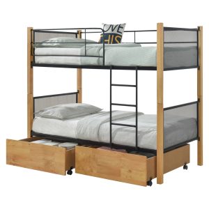 ΒΟΗΘΗΤΙΚΟ ΤΡΑΠΕΖΑΚΙ ΣΤΡΟΓΓΥΛΟ KATAL HM9932 ΞΥΛΟ SUNGKAI ΦΥΣΙΚΟ Φ59,5x50,5Υεκ.