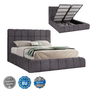 ΚΑΝΑΠΕΣ ΓΩΝΙΑ (ΑΡΙΣΤΕΡΗ) BRICKEN HM3275.02L ΛΕΥΚΟ ΥΦΑΣΜΑ 110-282x98-160x72Υεκ.