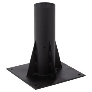 ΒΑΣΗ BAR ΑΠΟ ΜΑΝΤΕΜΙ HM446 3ΝΥΧΗ ΣΕ ΜΑΥΡΟ ΧΡΩΜΑ 50X50X105