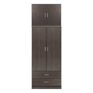 ΝΤΟΥΛΑΠΑ REINA HM21061.01 2ΦΥΛΛΗ ΜΕ ΠΑΤΑΡΙ & 2 ΣΥΡΤΑΡΙΑ-ΜΕΛΑΜΙΝΗ ZEBRANO 80x42x241Υεκ
