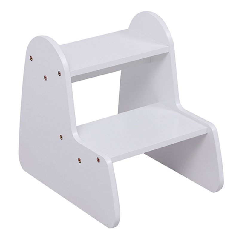 ΠΑΙΔΙΚΗ ΣΚΑΛΑ/ΣΚΑΜΠΟ RICKI HM18340.03 MDF & ΚΟΝΤΡΑΠΛΑΚΕ ΛΕΥΚΟ 33x43.5x40.5Υεκ