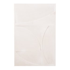 ΠΙΝΑΚΑΣ ΣΕΙΡΑ SANTORINI HM4506 MDF ΣΕ ΥΠΟΛΕΥΚΟ ΧΡΩΜΑ 80x4(πάχος)x120Υεκ.